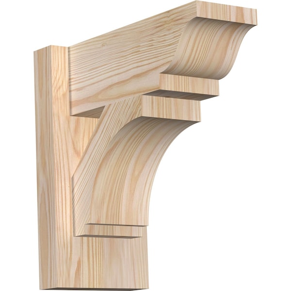 Ekena Millwork Imperial Traditional Smooth Outlooker, Douglas Fir, 5 1/2"W x 12"D x 12"H OUT06X12X12IMP01SDF - main